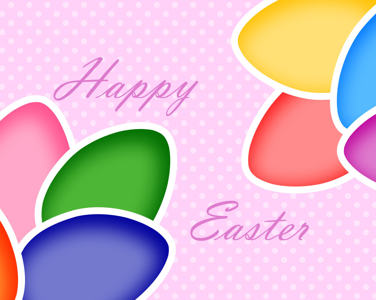 Happy Easter wallpaper 1280x1024