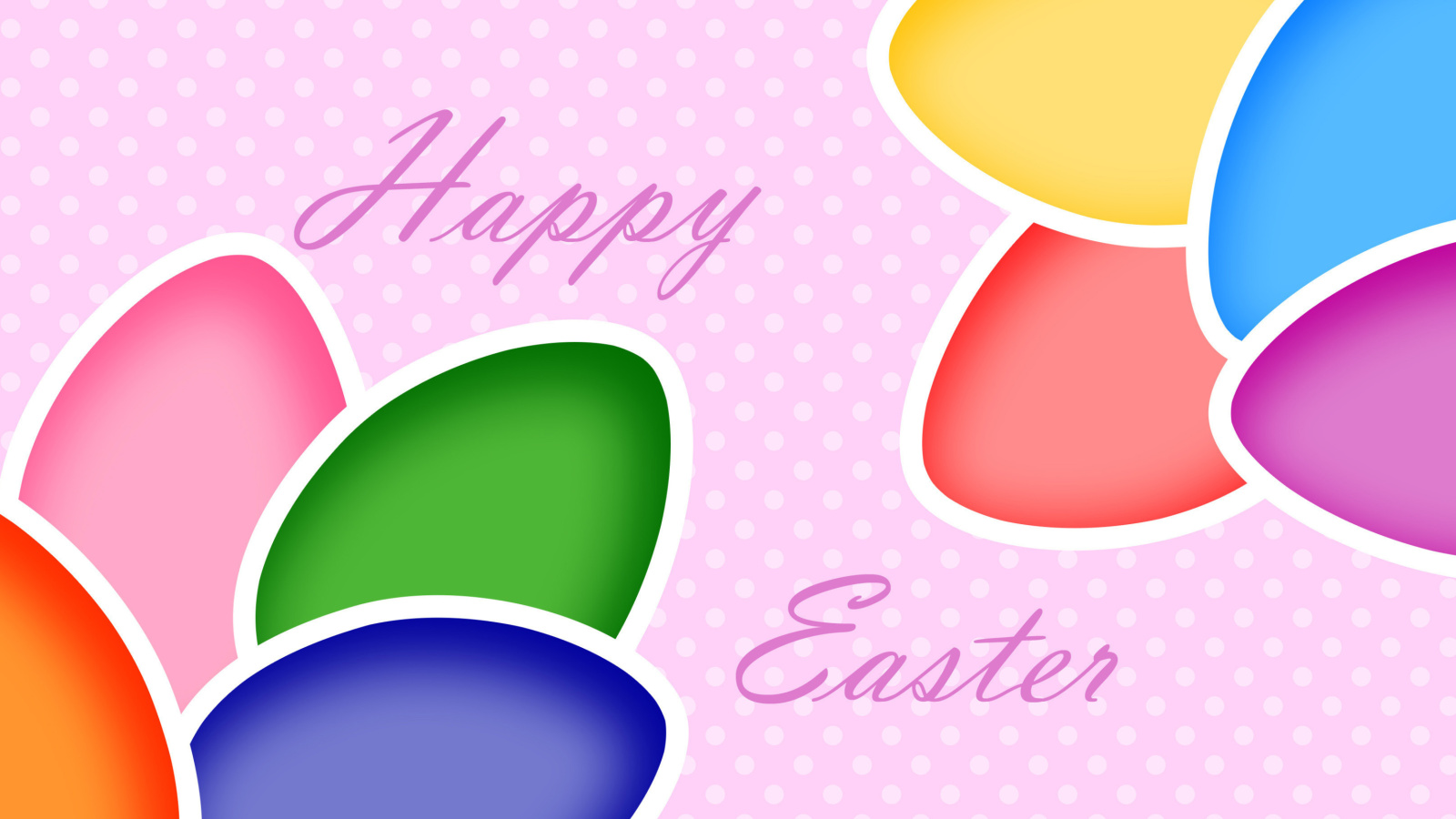 Обои Happy Easter 1600x900