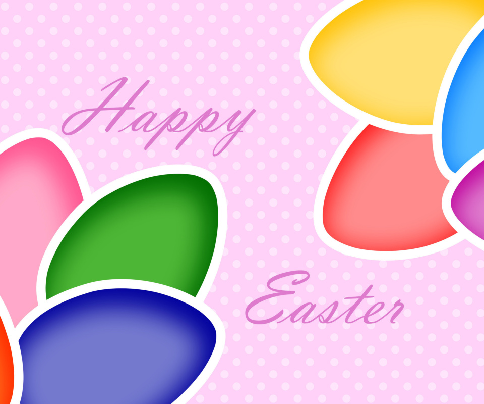 Fondo de pantalla Happy Easter 960x800