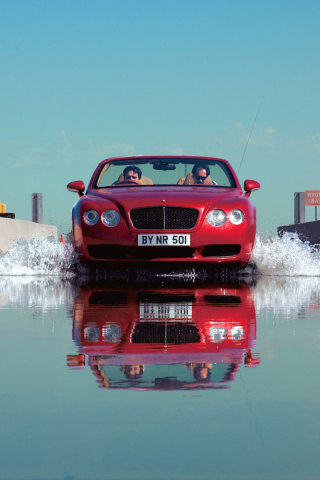 Screenshot №1 pro téma Bentley Continental Gtc 320x480