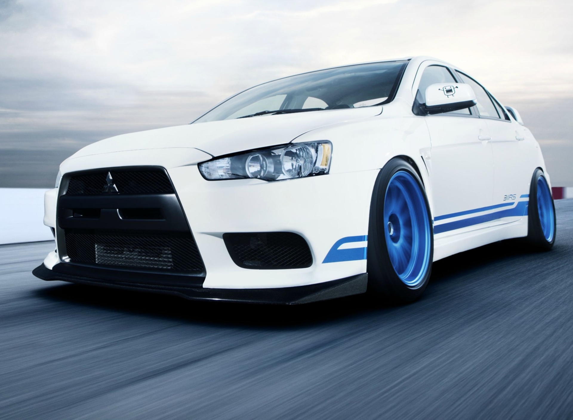 Mitsubishi Evo wallpaper 1920x1408