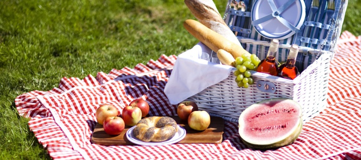 Das Summer Picnic Wallpaper 720x320