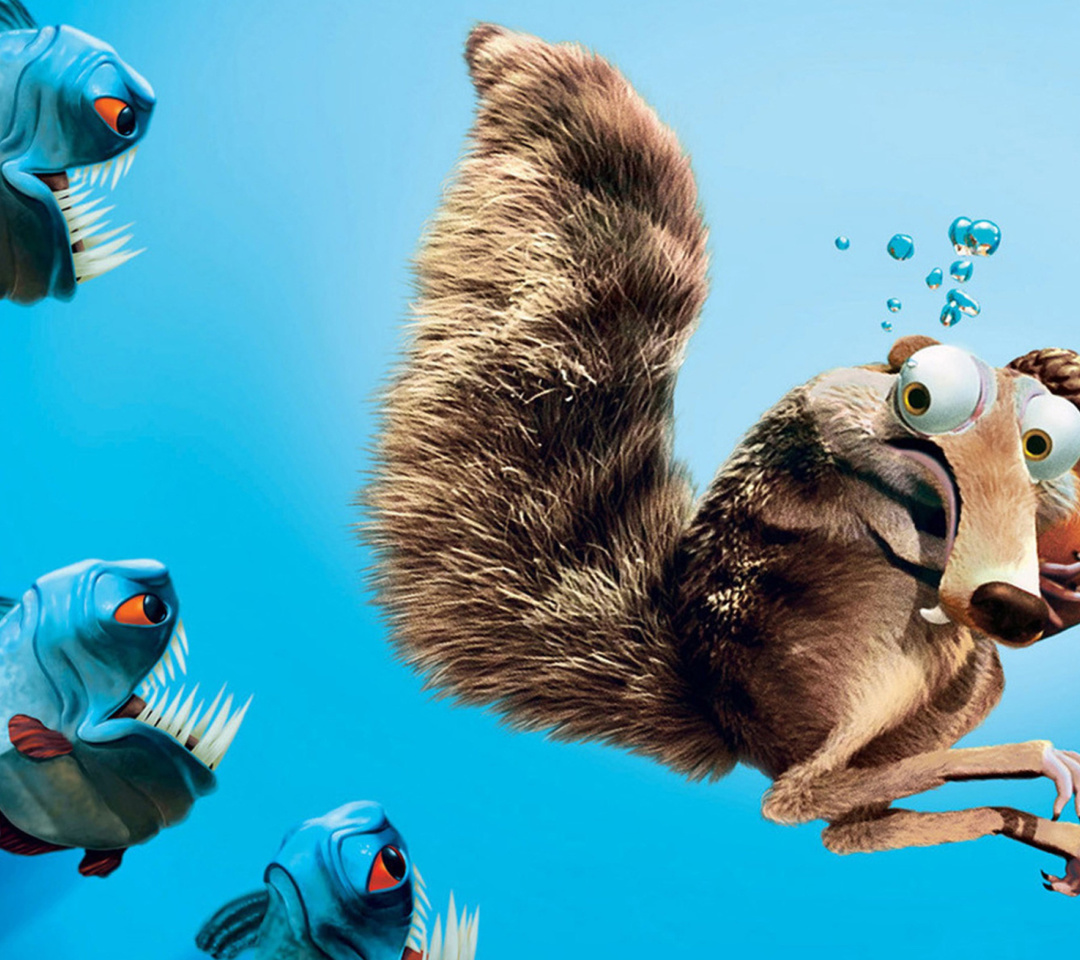 Scrat Ice Age wallpaper 1080x960