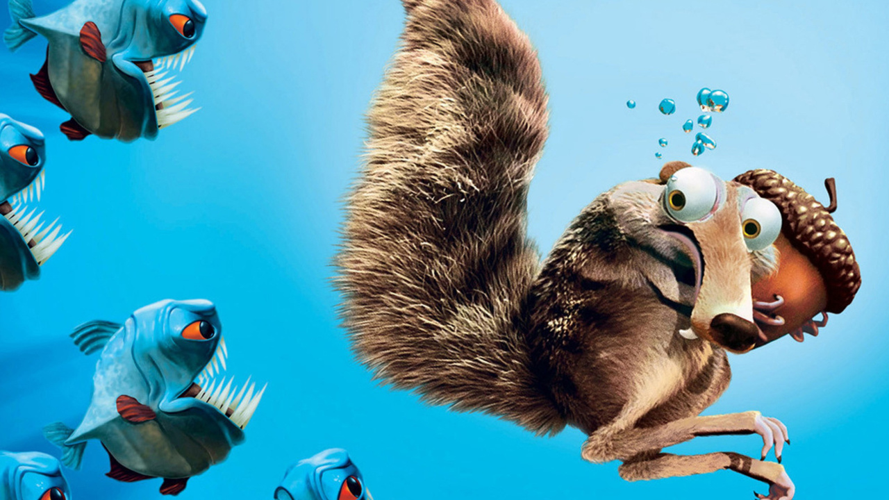 Fondo de pantalla Scrat Ice Age 1280x720