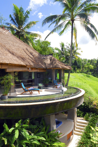 Das Resort Ubud Tropical Garden Wallpaper 320x480