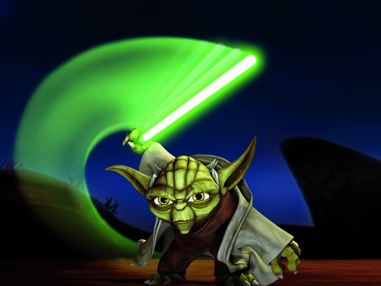 Das Star Wars: The Clone Wars Wallpaper 1600x1200