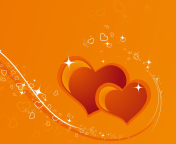 Orange Hearts screenshot #1 176x144