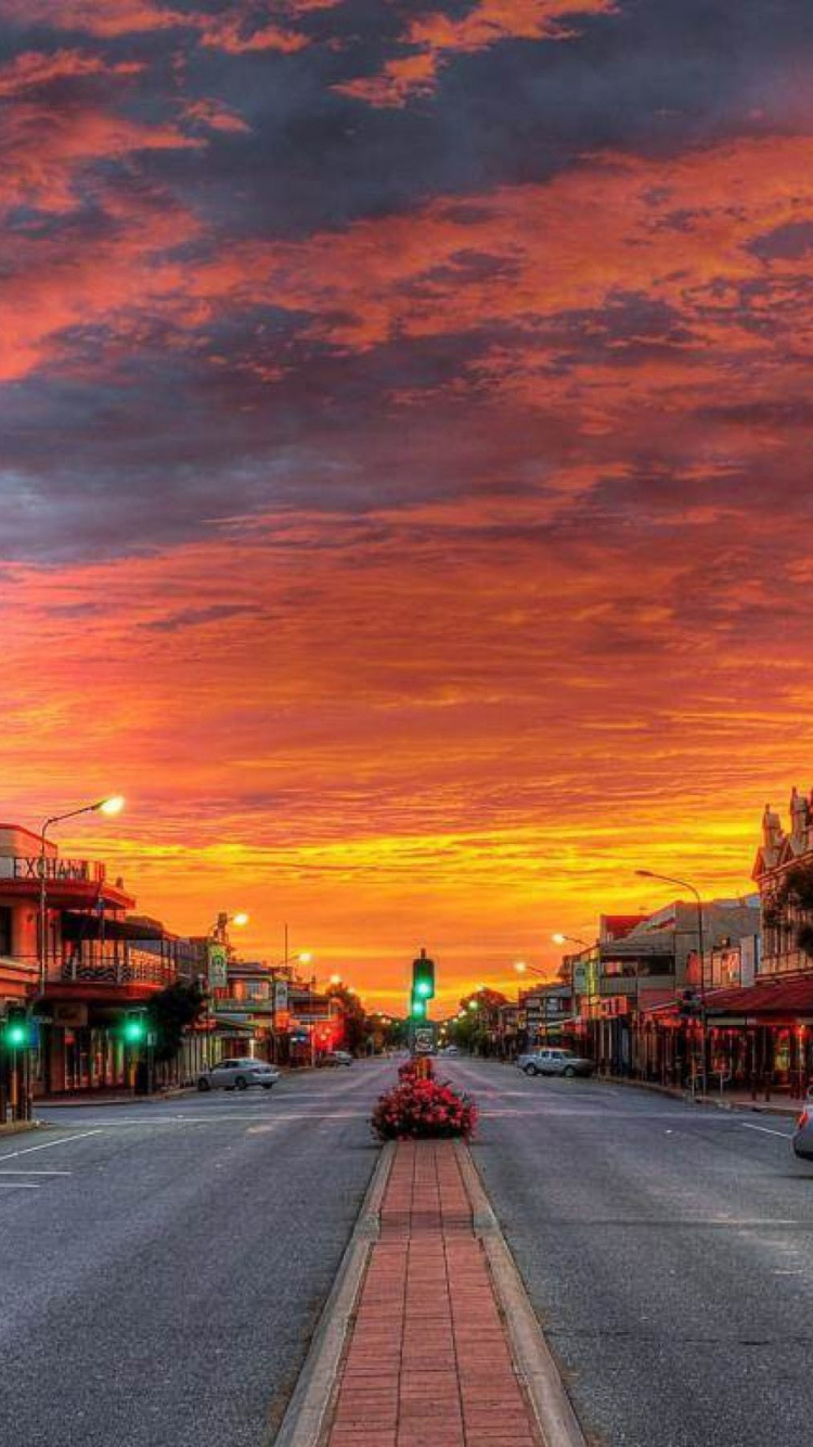 Das Broken Hill, New South Wales and Motel Wallpaper 750x1334