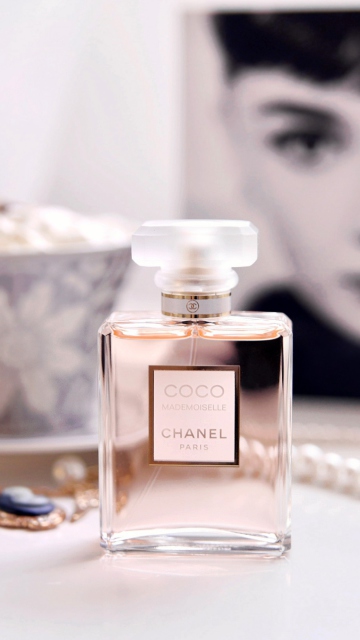 Chanel Coco Mademoiselle Perfume wallpaper 360x640