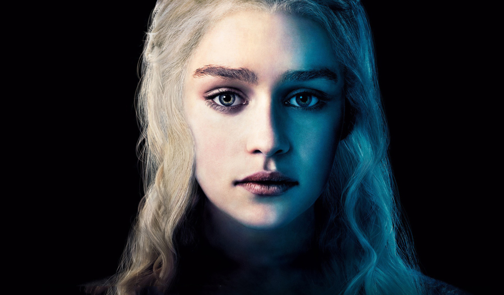 Das Emilia Clarke Game Of Thrones Season 3 Wallpaper 1024x600