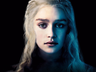 Emilia Clarke Game Of Thrones Season 3 wallpaper 320x240