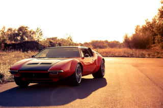 De Tomaso Pantera with Cleveland Engine 5.8 L Background for Android, iPhone and iPad