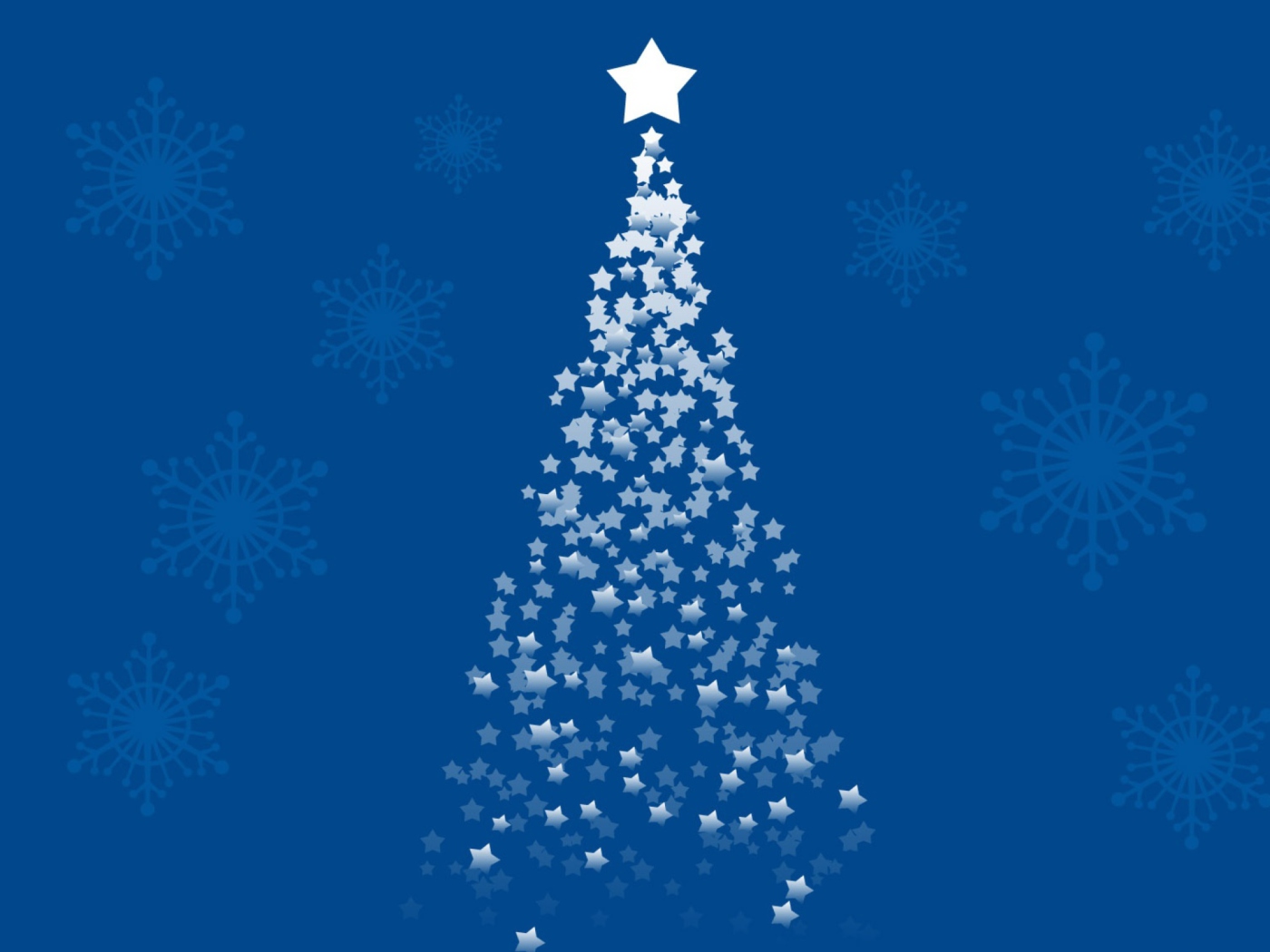 Fondo de pantalla Merry Christmas Blue 1400x1050