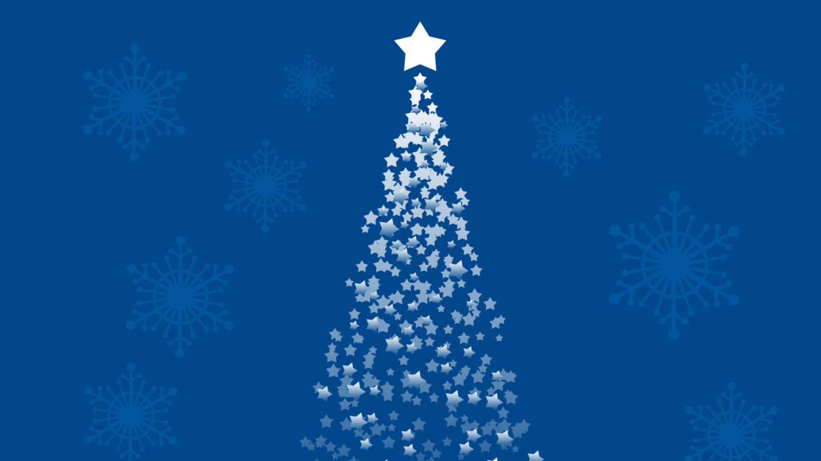 Fondo de pantalla Merry Christmas Blue 1600x900