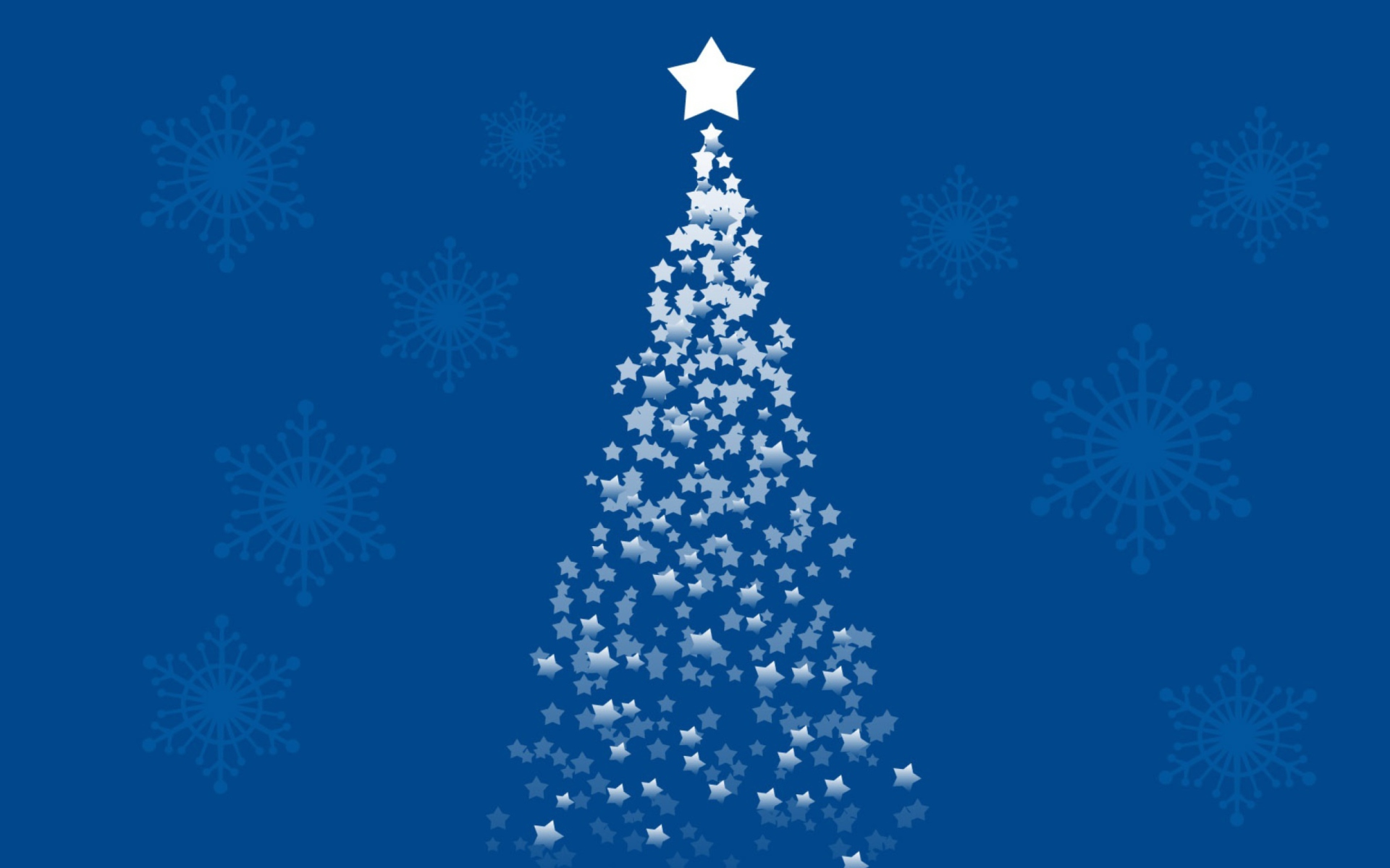 Fondo de pantalla Merry Christmas Blue 1920x1200