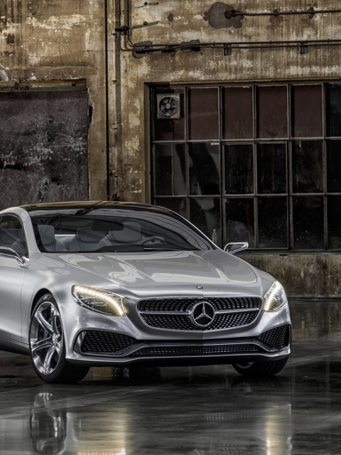 Mercedes Benz S Class Coupe 2013 screenshot #1 480x640