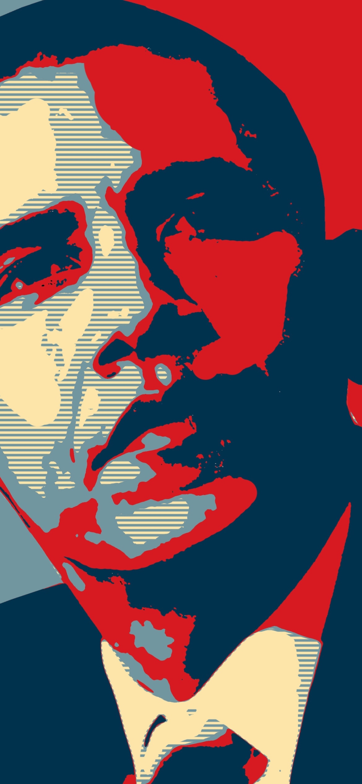 Das Barack Obama Art Wallpaper 1170x2532