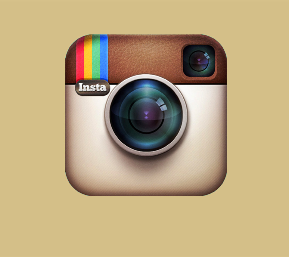 Das Instagram Symbol Wallpaper 960x854