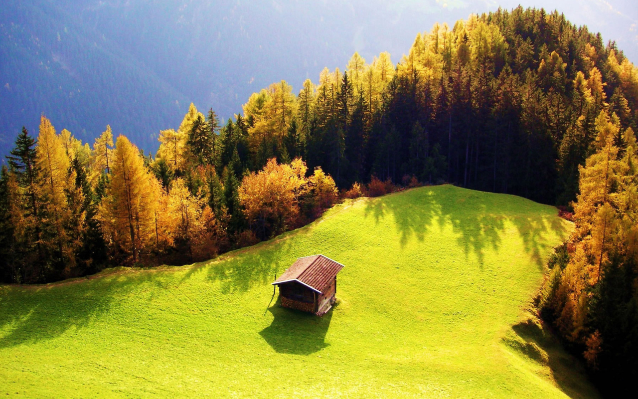 Das Lonely House On Hill Wallpaper 1280x800