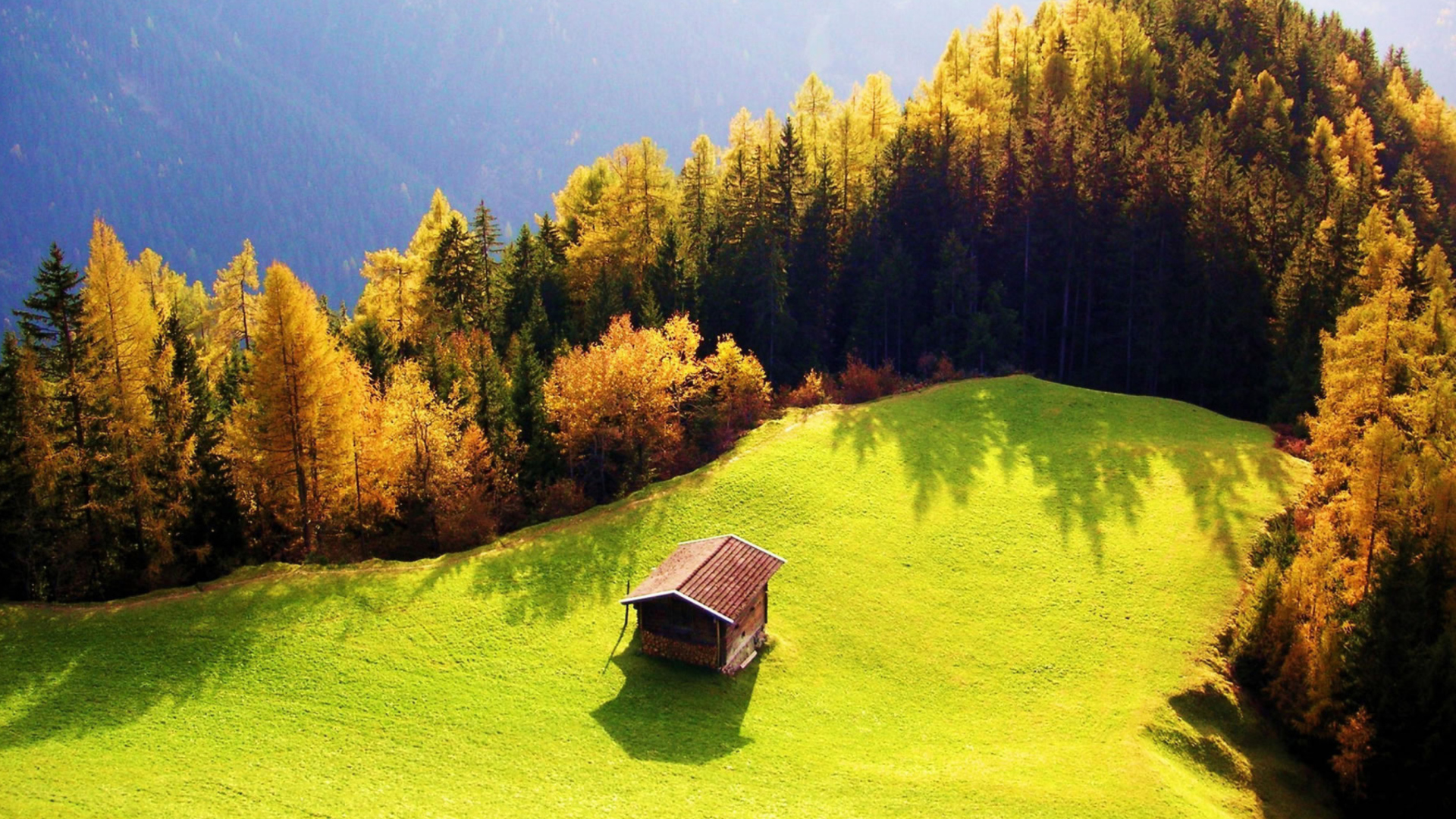 Lonely House On Hill wallpaper 1920x1080