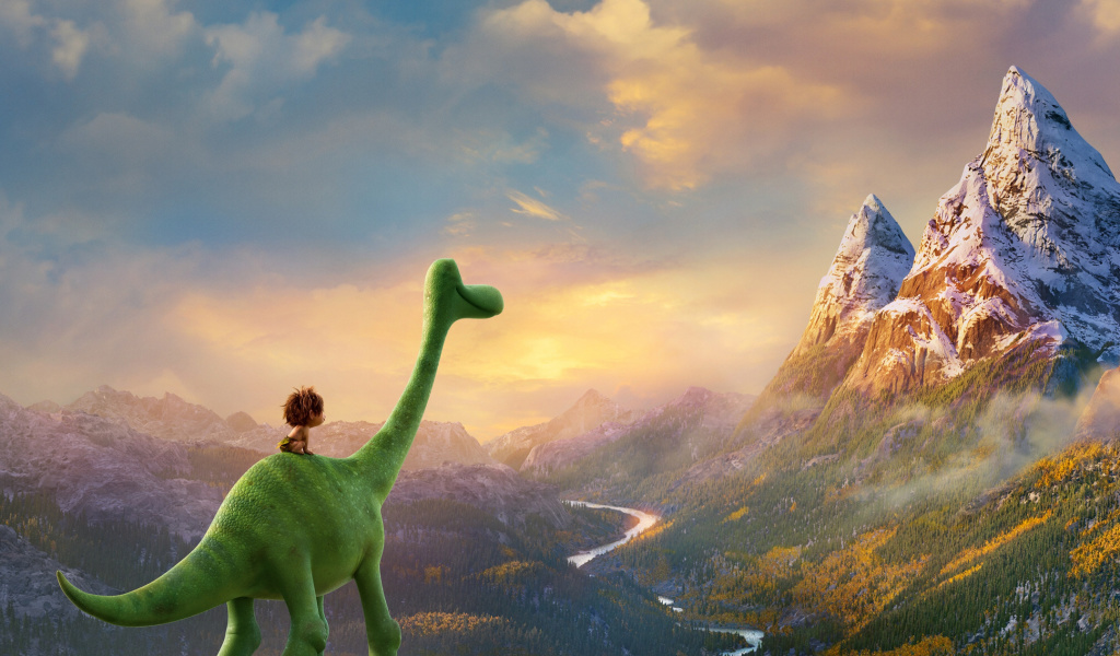 Sfondi The Good Dinosaur 1024x600