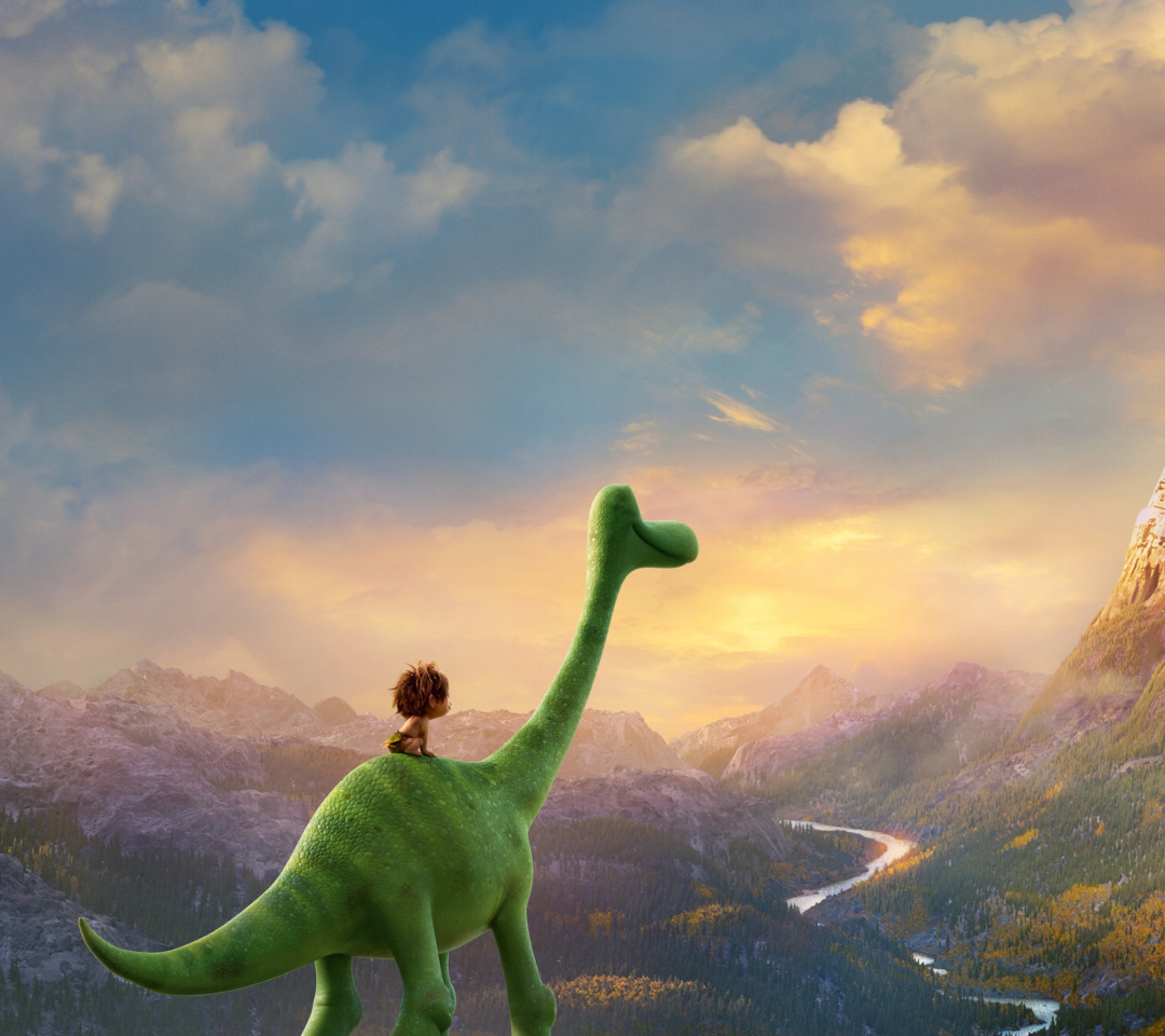 Das The Good Dinosaur Wallpaper 1080x960