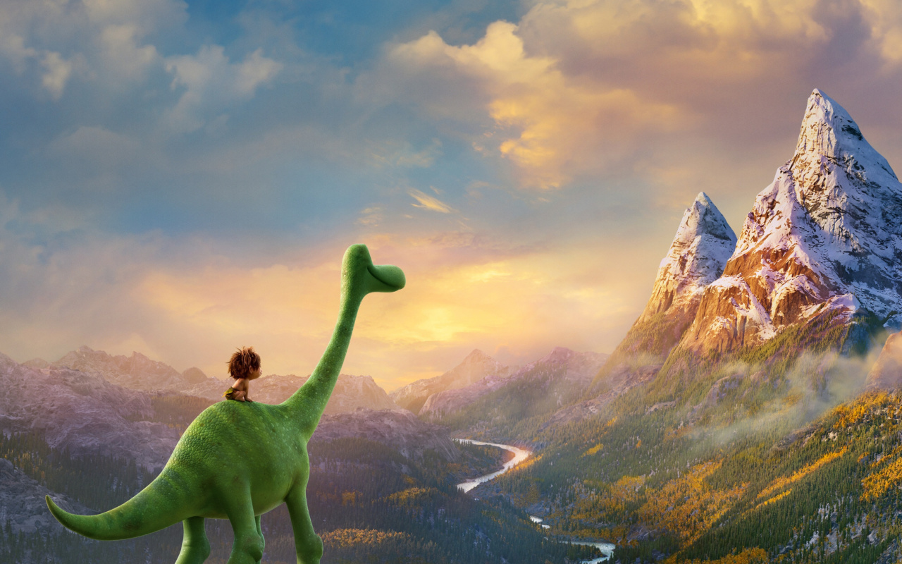 Fondo de pantalla The Good Dinosaur 1280x800