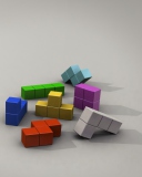Tetris 3D screenshot #1 128x160