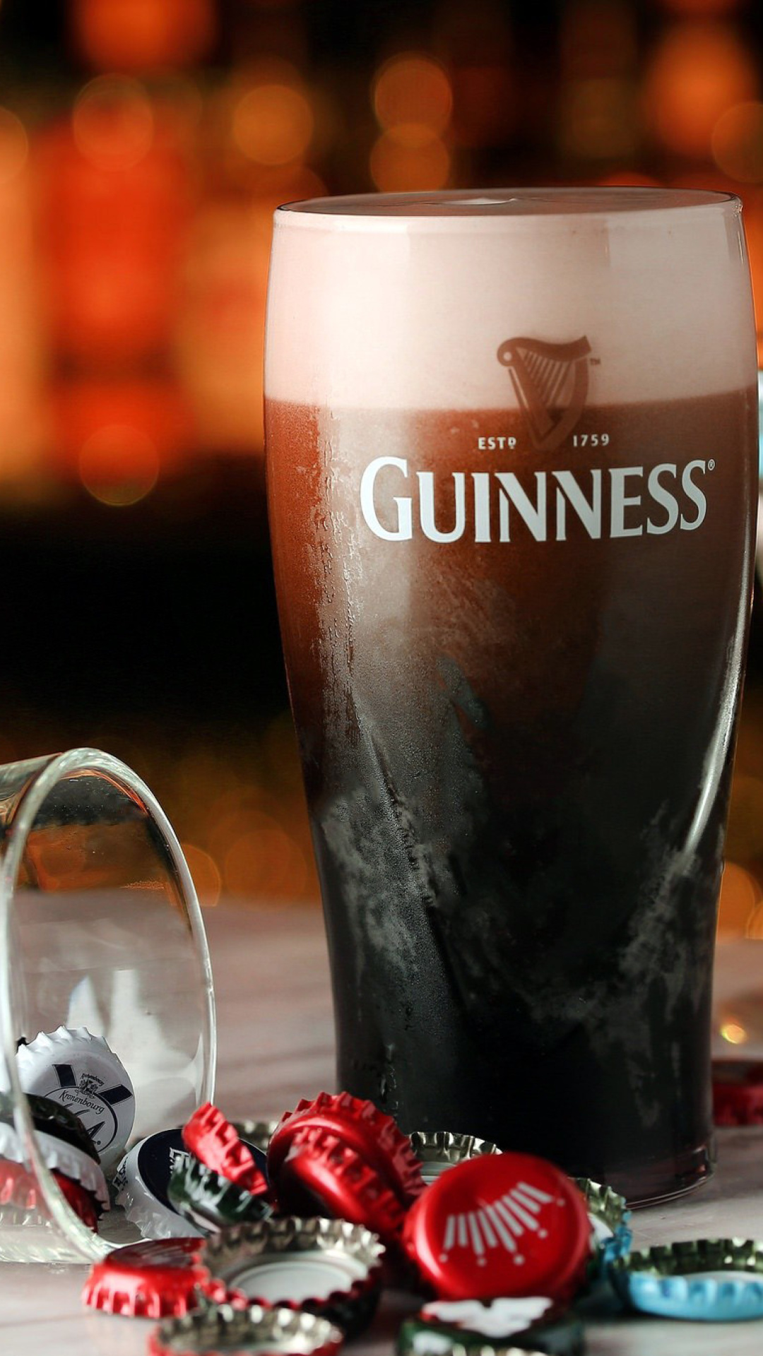 Обои Guinness Beer 1080x1920