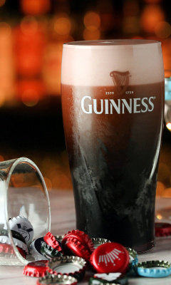 Das Guinness Beer Wallpaper 240x400