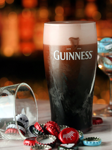 Обои Guinness Beer 480x640