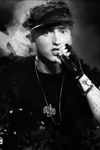 Screenshot №1 pro téma Eminem 320x480