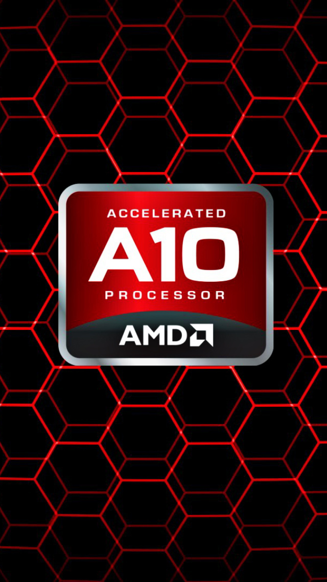 Fondo de pantalla AMD Logo 640x1136