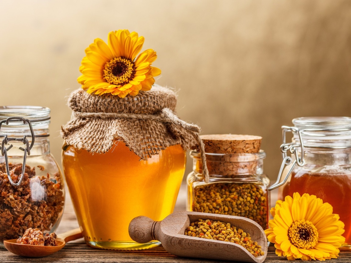 Sfondi Honey from Greek Farm 1152x864
