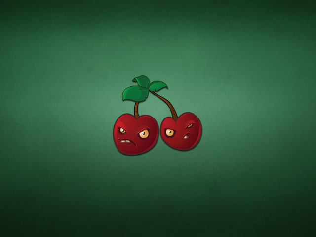 Das Evil Cherries Wallpaper 640x480