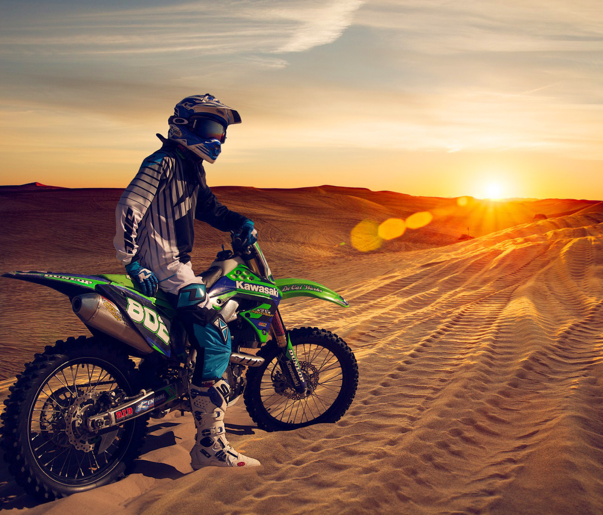 UAE Desert Motocross wallpaper 1200x1024