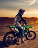 Sfondi UAE Desert Motocross 128x160