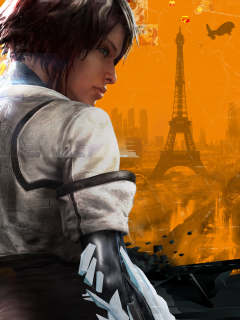 Screenshot №1 pro téma Remember Me Neo-Paris Video Game 240x320