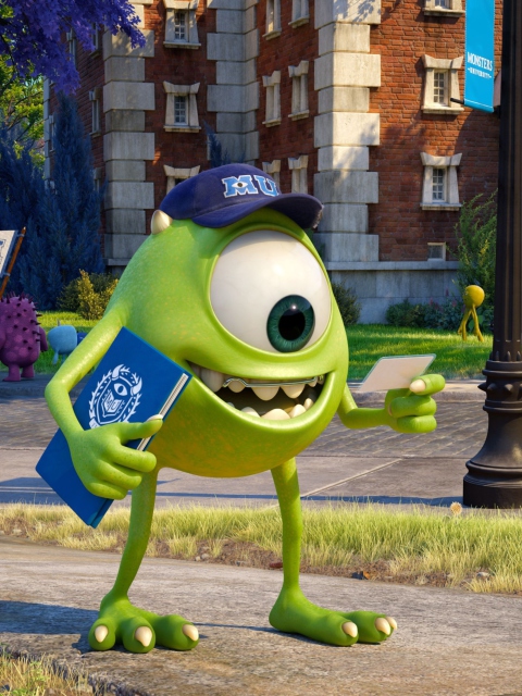 Das Monsters University Wallpaper 480x640