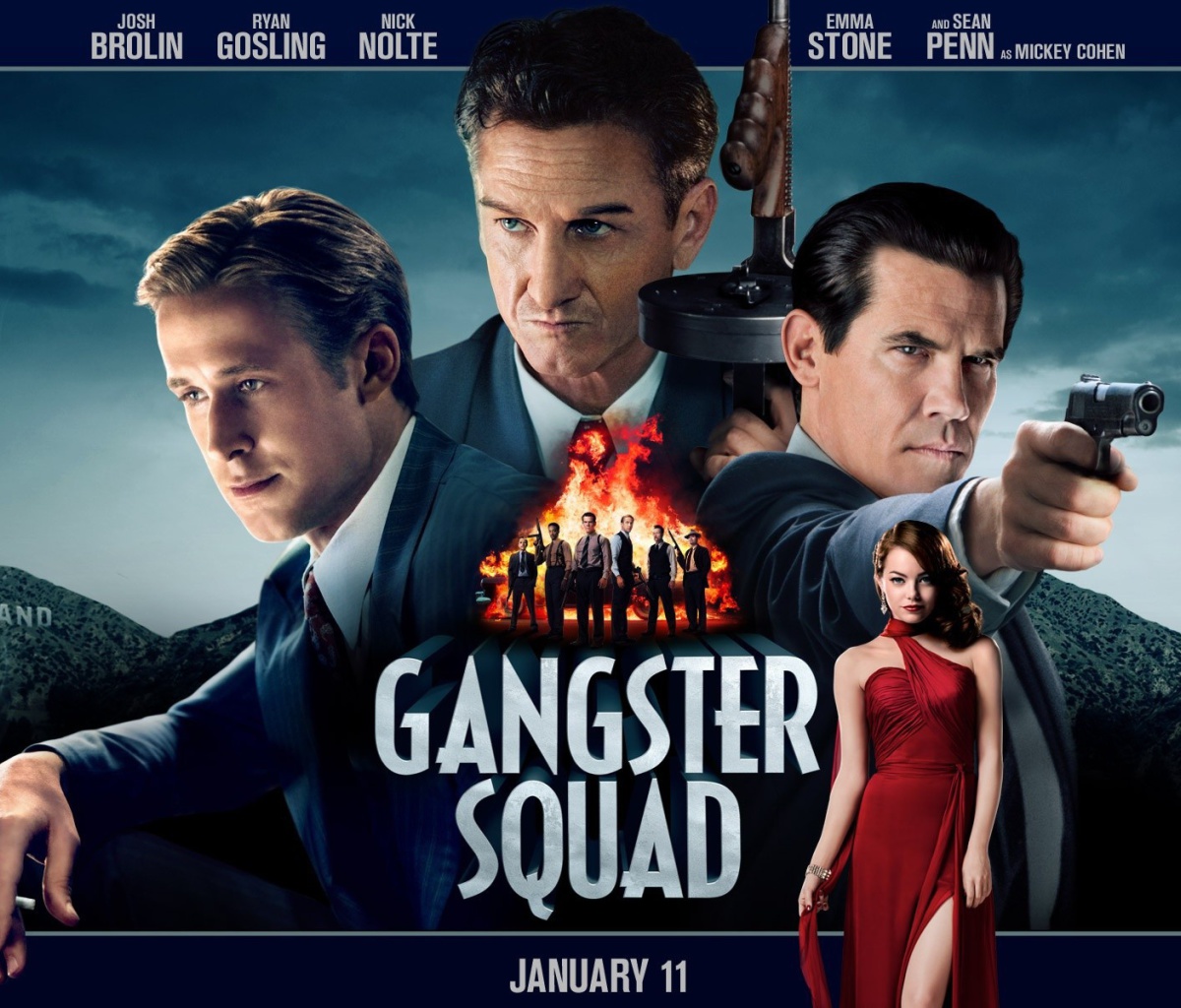 Обои Gangster Squad, Mobster Film 1200x1024