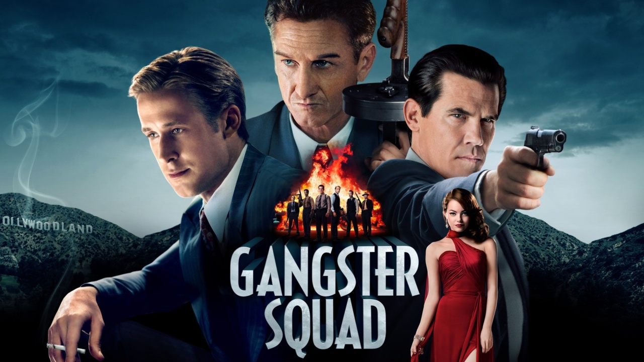 Gangster Squad, Mobster Film wallpaper 1280x720