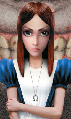 Mcgees Alice wallpaper 240x400