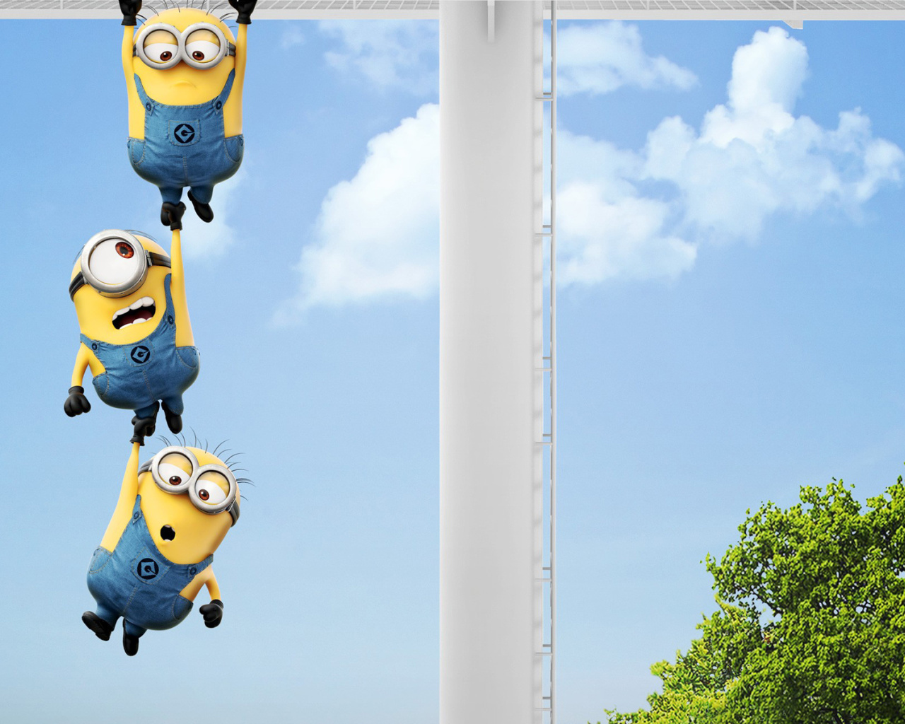 Sfondi Despicable me 2, Minions 1280x1024