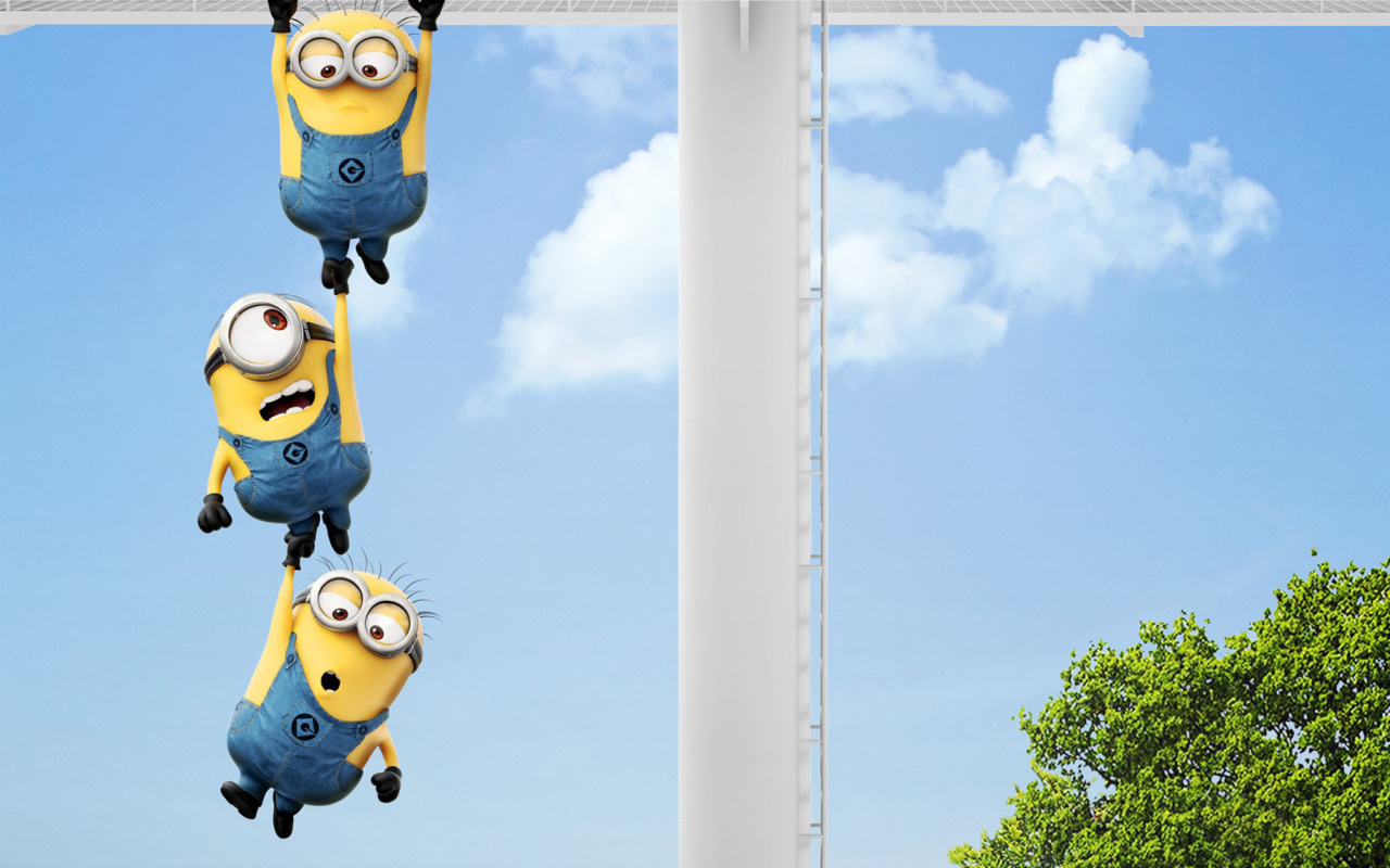 Fondo de pantalla Despicable me 2, Minions 1280x800