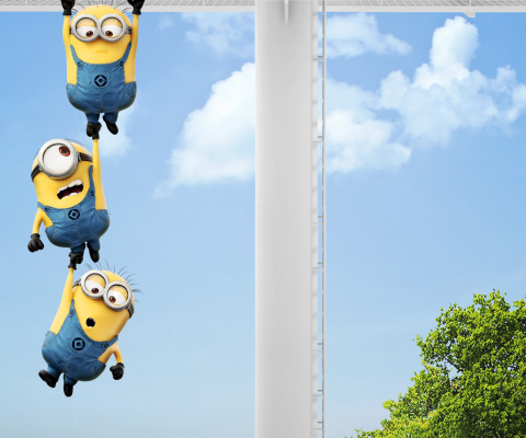 Fondo de pantalla Despicable me 2, Minions 480x400