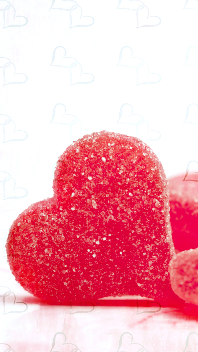 Sweet Hearts wallpaper 640x1136