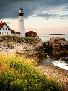 Обои Cape Elizabeth, Maine 240x320