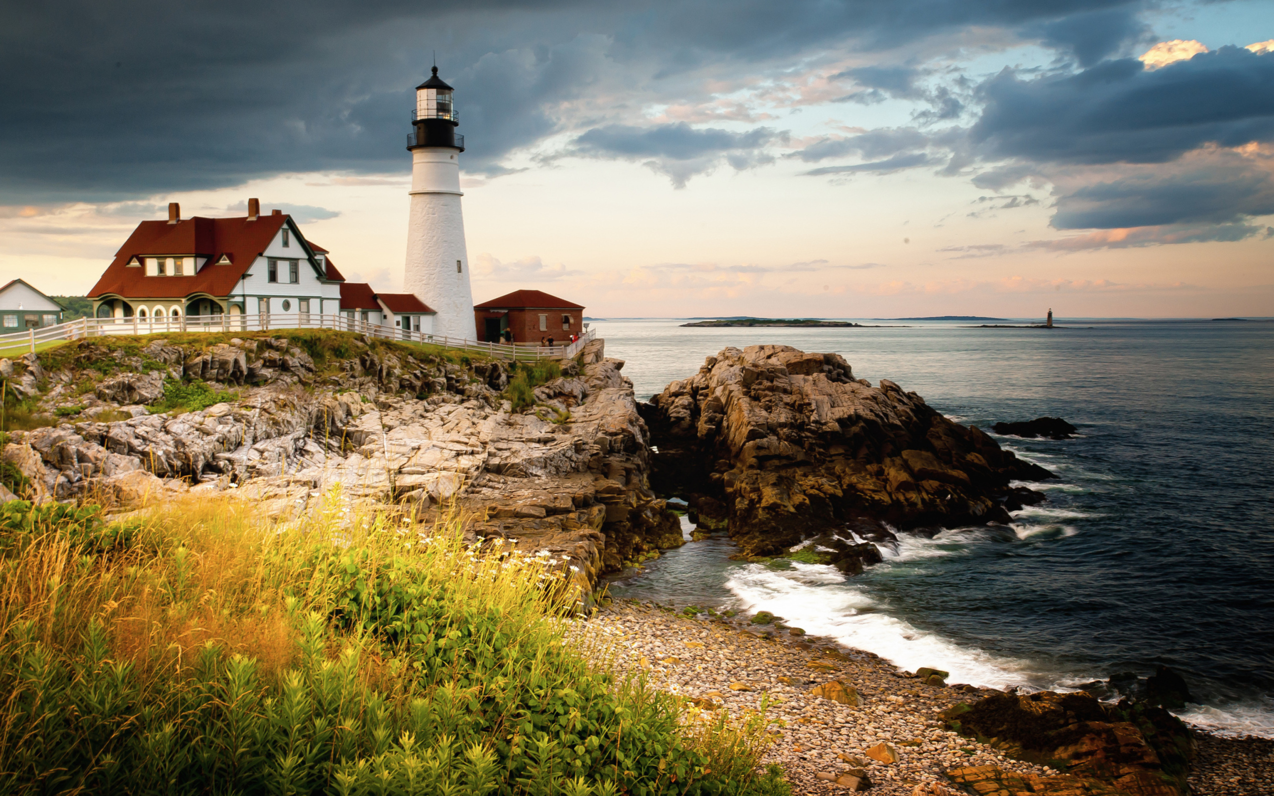 Das Cape Elizabeth, Maine Wallpaper 2560x1600