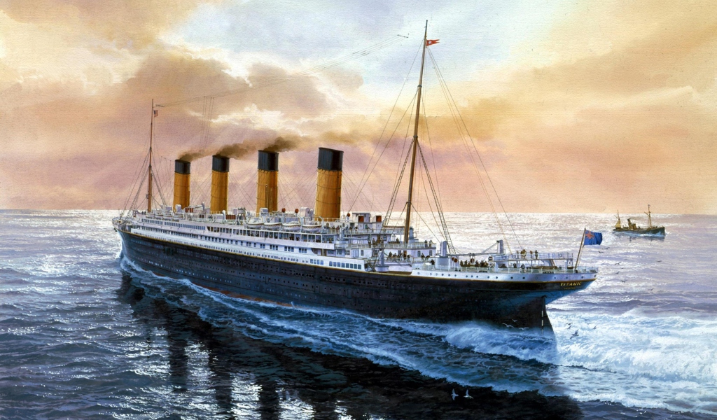 Das Titanic Wallpaper 1024x600