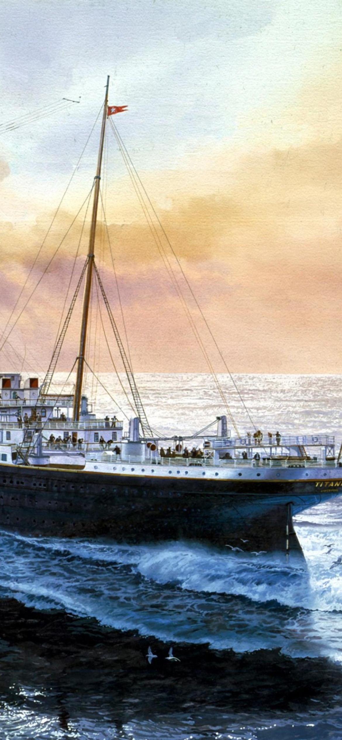 Titanic wallpaper 1170x2532